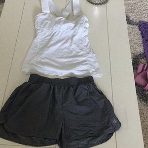Sports top and short set top S  shorts xs